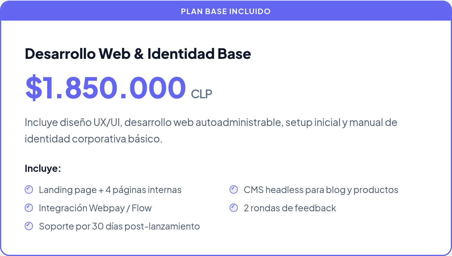 Valor base del contrato